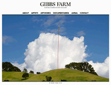 Tablet Screenshot of gibbsfarm.org.nz